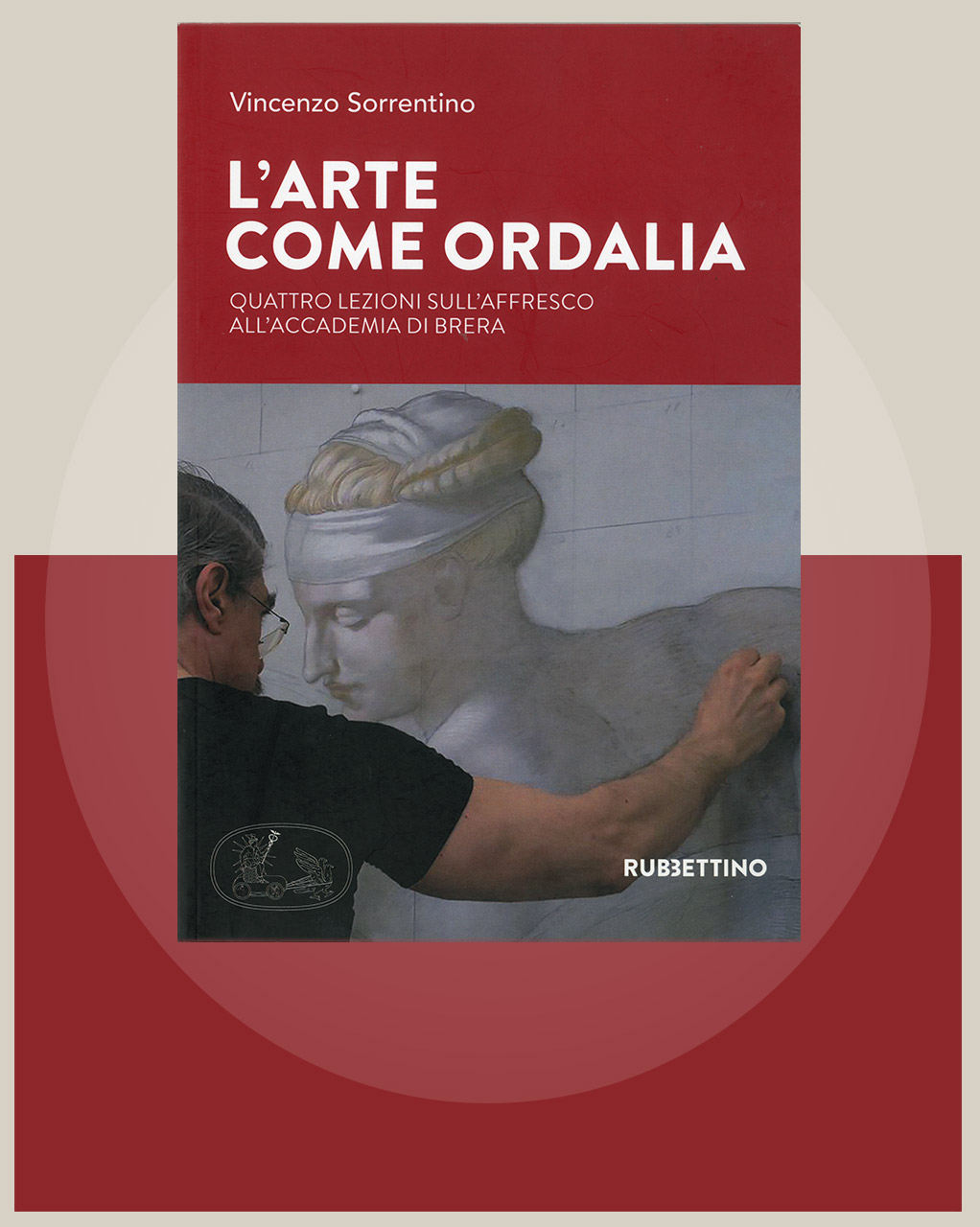 Copertina del libro di Vincenzo Sorrentino "L’ARTE COME ORDALIA"