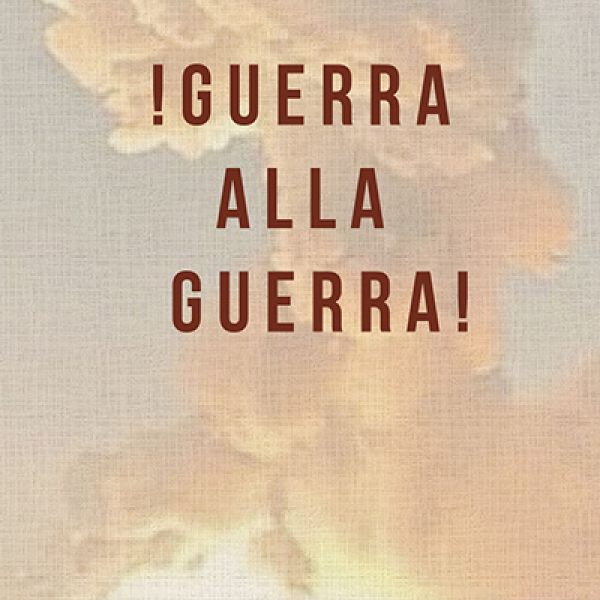 immagine della copertina con il testo guerra alla guerra